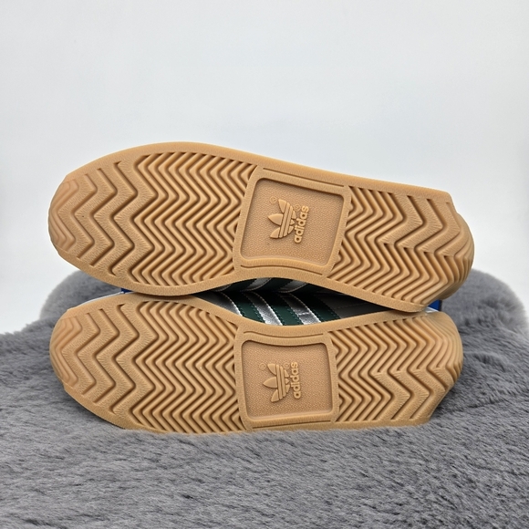 Adidas Country OG Women’s Sneakers Silver Metallic/Collegiate Green Size 7.5 New - Picture 7 of 8